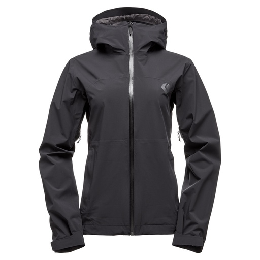 Women's Stormline Stretch Rain Shell Black