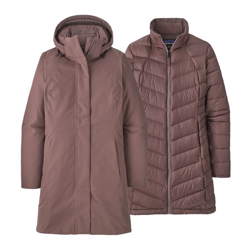 Women's Tres 3-in-1 Parka. Dusky Brown