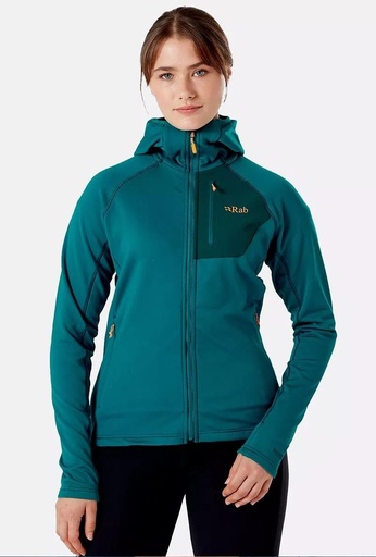 W's Superflux Hoody Atlantis/Pine