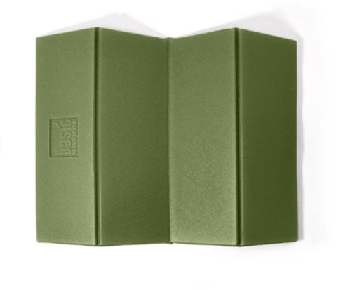 [810488] Zitkussen Foldable Seat Cushion Groen