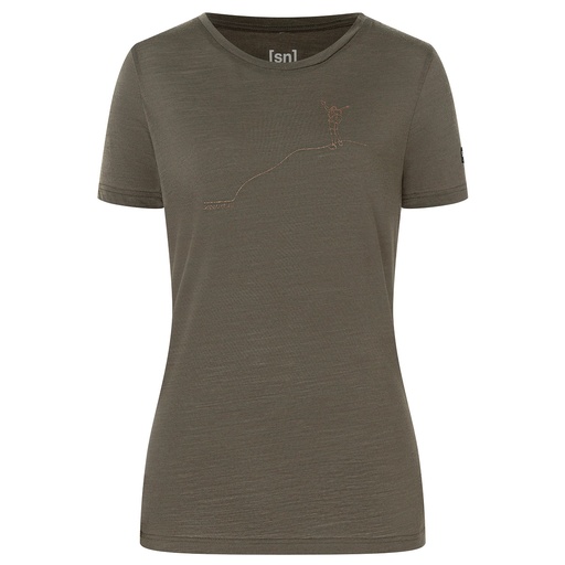 Women's Bergglück Tee Black Ink/Copper