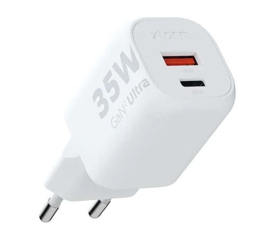 [XEC035] 35W GaN2 Ultra Wall Charger White