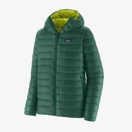 Down Sweater Hoody Heren Conifer Green