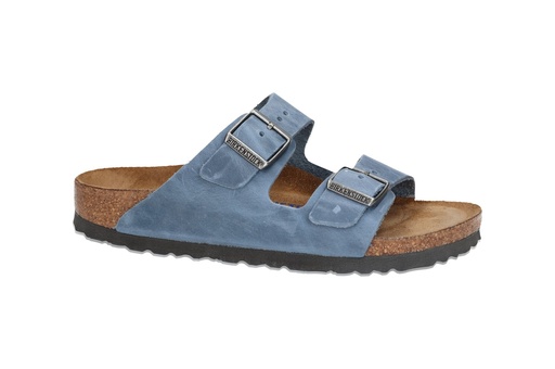 Arizona Soft Footbed - Oiled Leather Dusty Blue