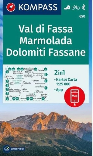 [KOMP.650.IT] 650 Val di Fassa - Marmolada - Dolomiti Fassane