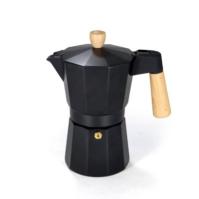 [633030] Espresso Maker Bellanapoli - 6 Tassen Zwart
