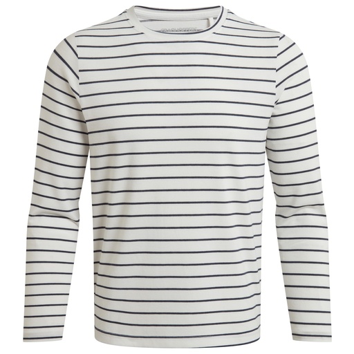 Women's NosiLife Akona Long Sleeved Top Blue Navy Stripe