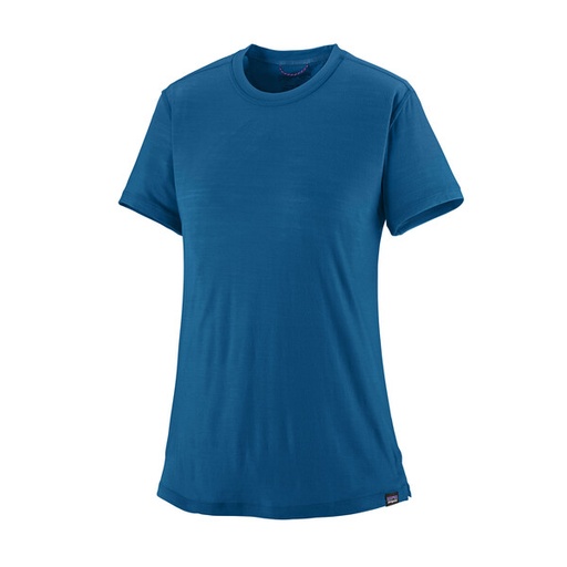 Women's Cap Cool Merino Shirt Endless Blue