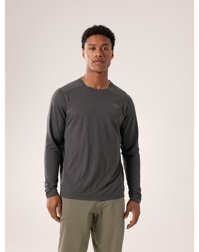 Men's Cormac Crew LS Black Heather