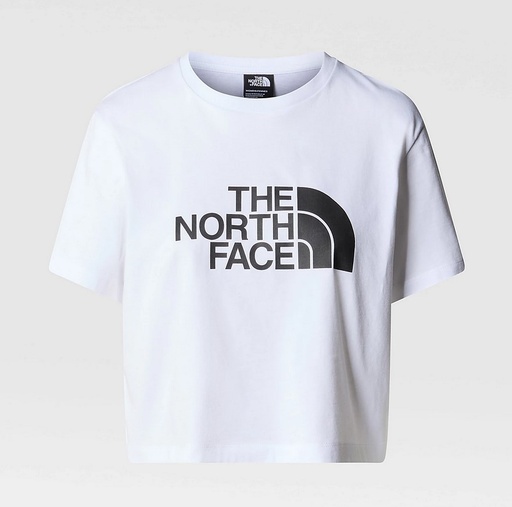 Women's S/S Cropped Easy Tee Tnf White