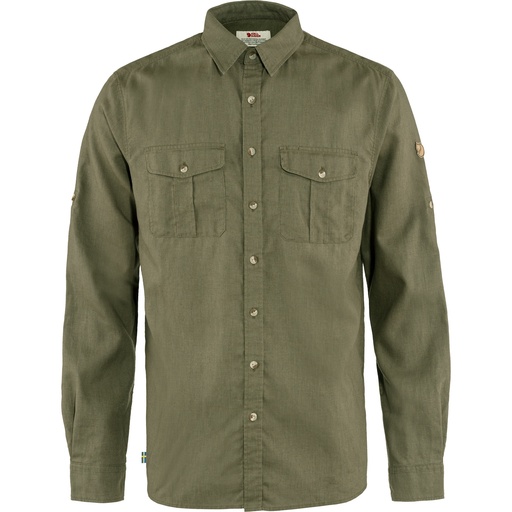 Övik Travel Shirt LS Heren Green
