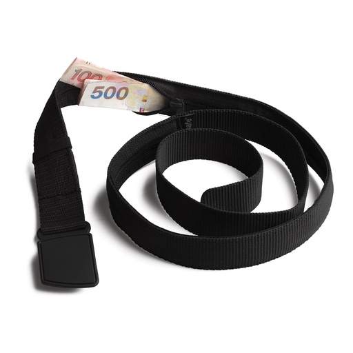 [10110100] Cashsafe Wallet Belt Black