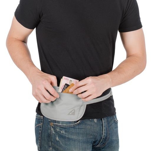 [10153103] Coversafe X100 Waist Wallet Neutral Grey