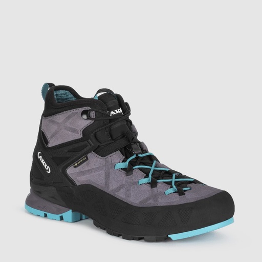 Rock DFS Mid GTX Dames Grey/Turquoise