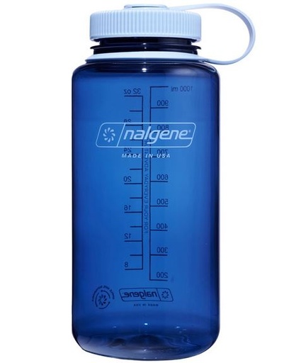 [N2020-6132] Drinking Bottle Wide-Mouth 1L Indigo