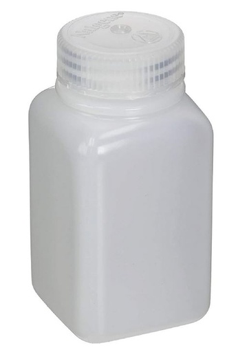[076000] Bottle Wide Mouth - Square - 60 ml - Ø 21 mm