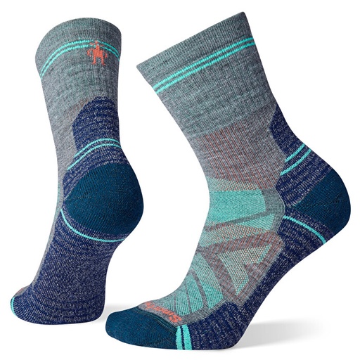 Women's Hike Light Cushion Mid Crew Socks Medium Gray
