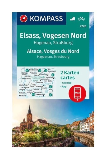 [KOMP.2220.FR] 2220 Elsass, Vogesen Nord, Alsace - Voges du Nord