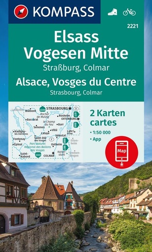 [KOMP.2221.FR] 2221 Elsas, Vogezen Centr, Alsace - Vosges du Centre