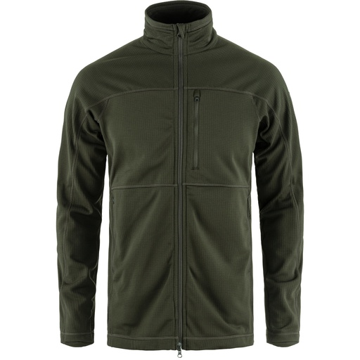 Abisko Lite Fleece Jacket Heren Deep Forest