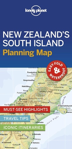 [LP.MAP.672] New Zealand's South Island Planning Map