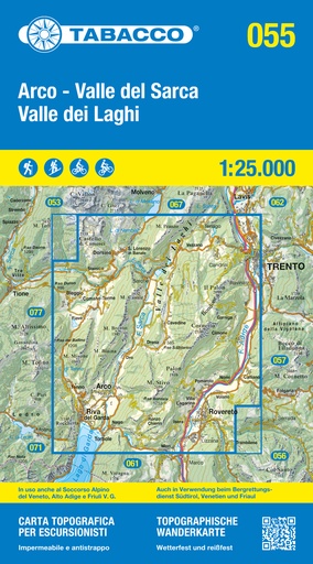 [TAB.055] 055 Arco - Valle del Sarco - Valle dei Laghi