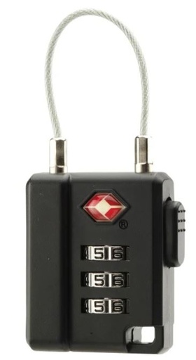 [055680]  TSA Combination Lock Black