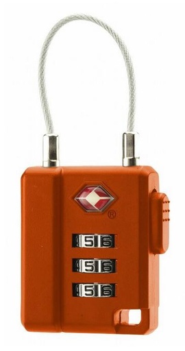 [055685]  TSA Combination Lock Orange