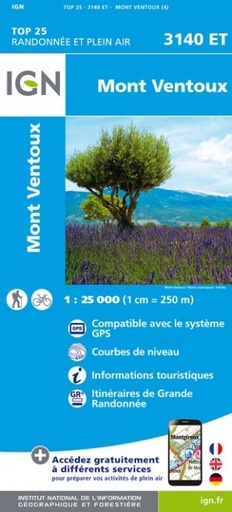 [IGN.3140ET] 3140ET Mont Ventoux 1/25