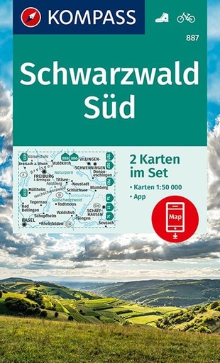 [KOMP.887.DE] 887 Schwarzwald Süd - 2-set - 1/50