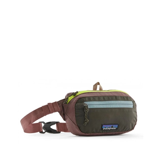 [49447-PWGN-ALL] Ultralight Black Hole Mini Hip Pack Patchwork: Pine Needle Green