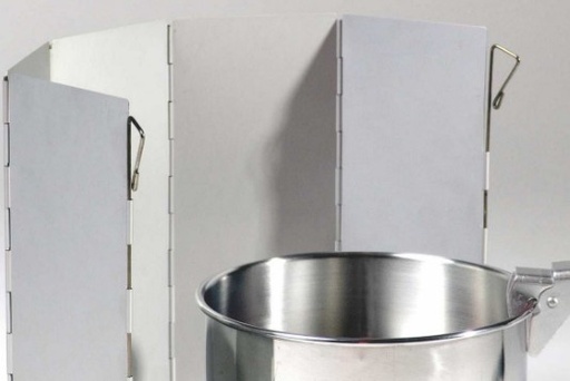 [052900] Folding Alu Windshield 49 x 26 cm