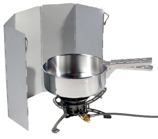 [052900] Folding Alu Windshield 49 x 26 cm