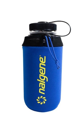 [N2355-0019 / 078893] Neoprene Bottle Sleeve- Wide Mouth - 32oz - 1L Royal Blue