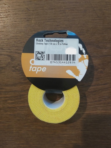 [R-Finger 2.50 Yelllow] Climbing Tape 2,50 cm x 10 m Yellow