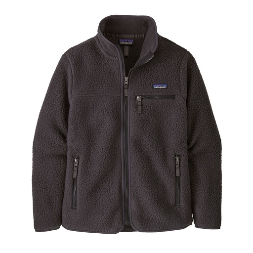 Women's Retro Pile Jacket Ink Black