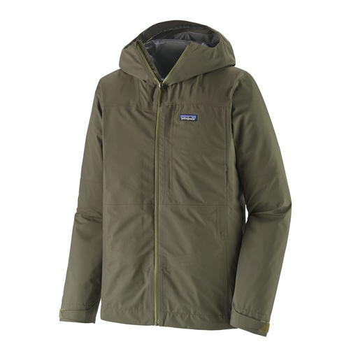 Men's Boulder Fork Rain Jacket Basin Green