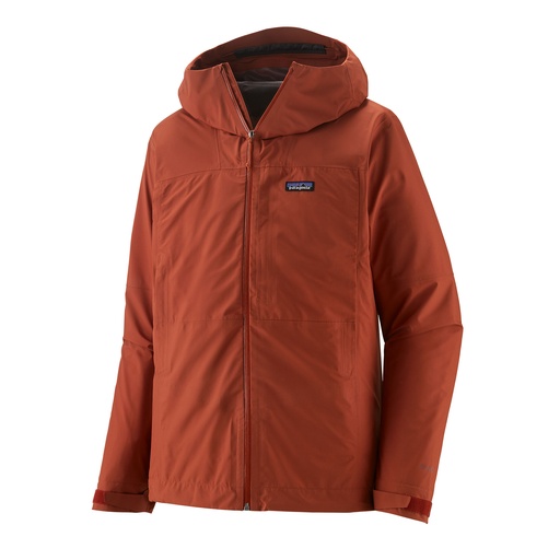 Men's Boulder Fork Rain Jacket Burnished Red