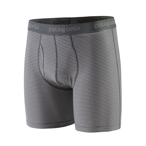 Essential Boxer Briefs 6" Heren Fathom: Forge Grey