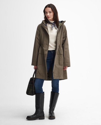 Bowlees Waterproof Jacket Dames Winter Moss/Classic