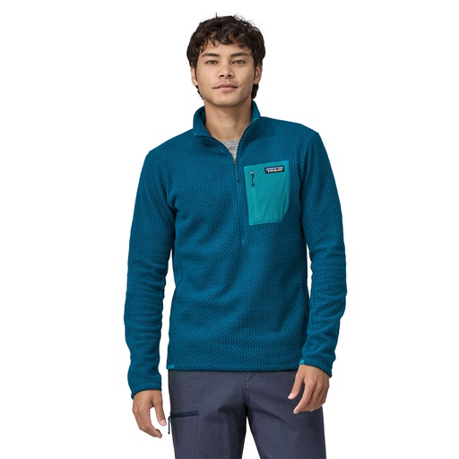 Men's R1 Air Zip Neck Lagom Blue