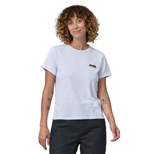 Women's Fitz Roy Wild Responsibili-Tee White