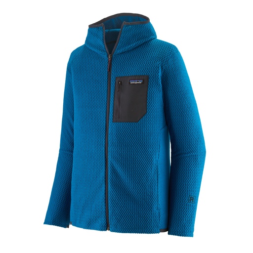 Men's R1 Air Full-Zip Hoody. Endless Blue