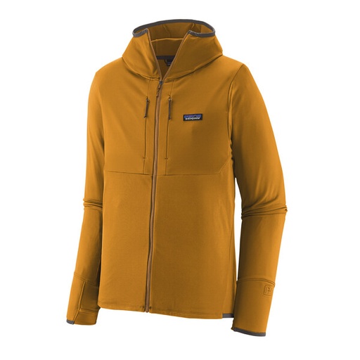 Men's R1 Thermal Full-Zip Hoody Raptor Brown