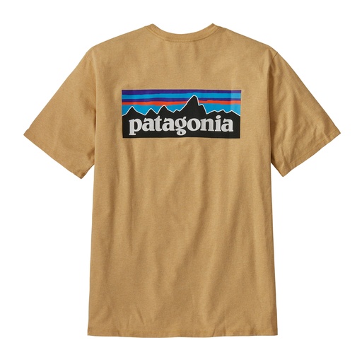 Men's P-6 Logo Responsibili-Tee Beeswax Tan