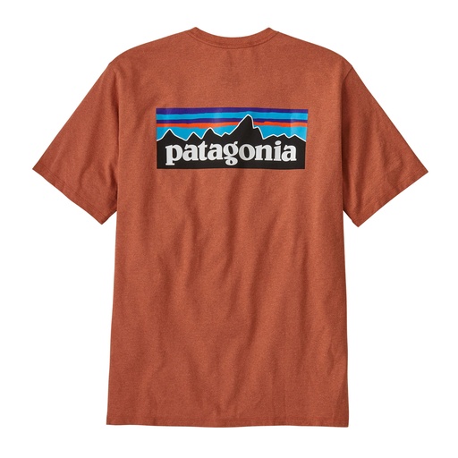 Men's P-6 Logo Responsibili-Tee Redtail Rust