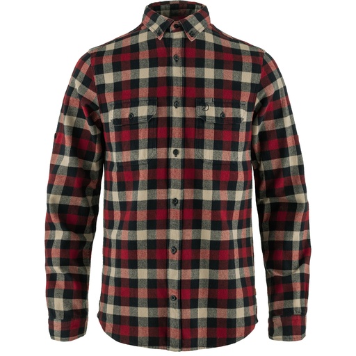 Skog Shirt Heren Dark Navy/Red