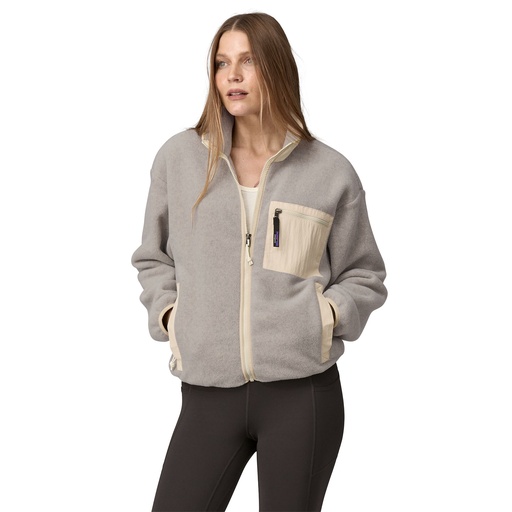 Women's Synchilla Jacket Oatmeal Heather w/Natural