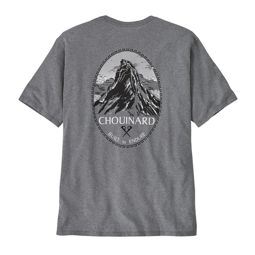Men's Chouinard Crest Pocket Responsibili-Tee Gravel Heather