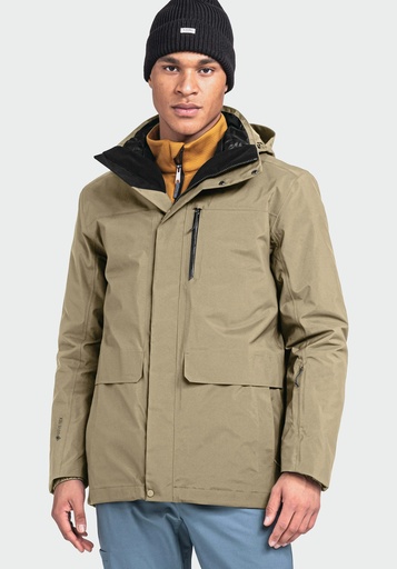 3in1 Parka Barth Heren Brown